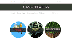 Desktop Screenshot of case-creators.com